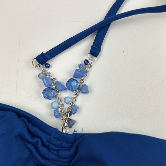 Ralph Lauren Blue 2 piece Bikini - Picture 7 of 9